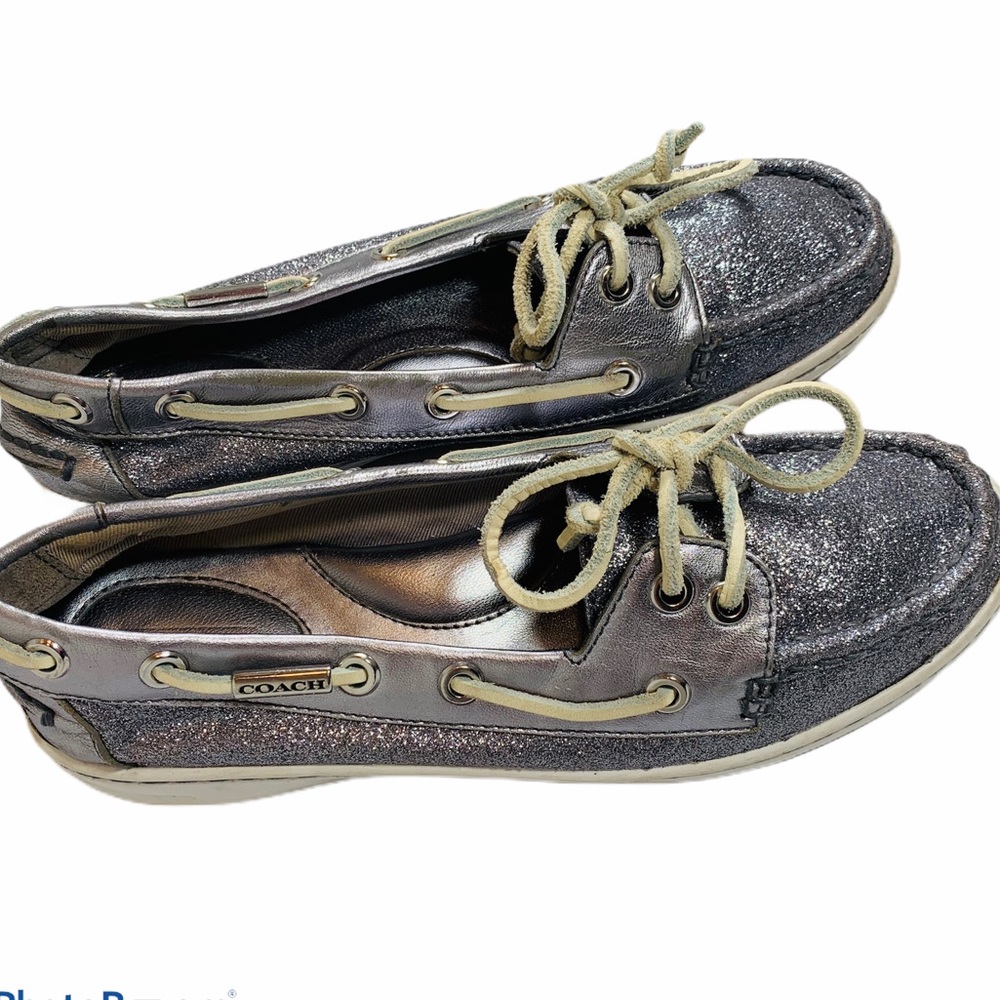 Coach Metallic Richelle‎ Boat Shoes
